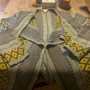 J Jill tribal cardigan.
